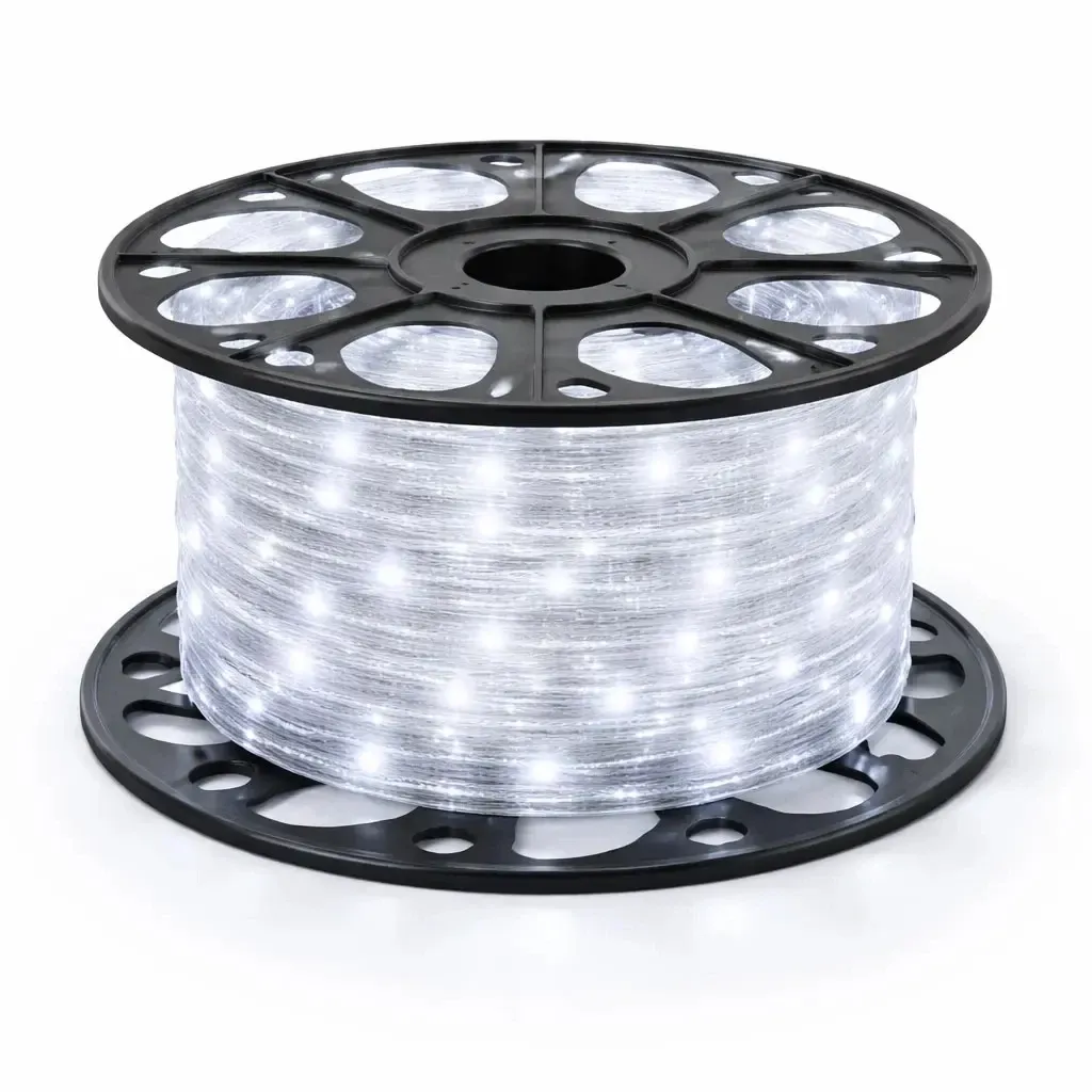 Easy Fix světelná LED hadice metráž 1 m, ledově bílá, 24 V, 30 diod, průhledná hadice IP44