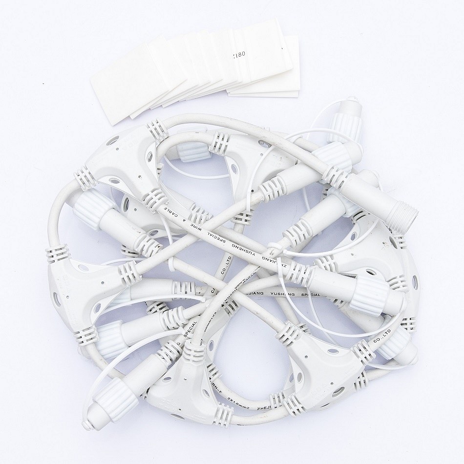 Koncentrator Easy Fix T, 11 wyjść, biały, IP67