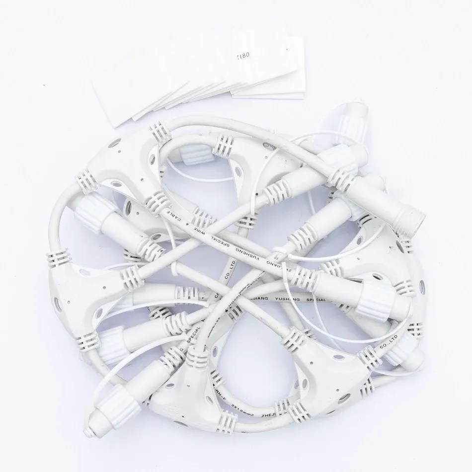 Koncentrator Easy Fix T, 11 wyjść, biały, IP67
