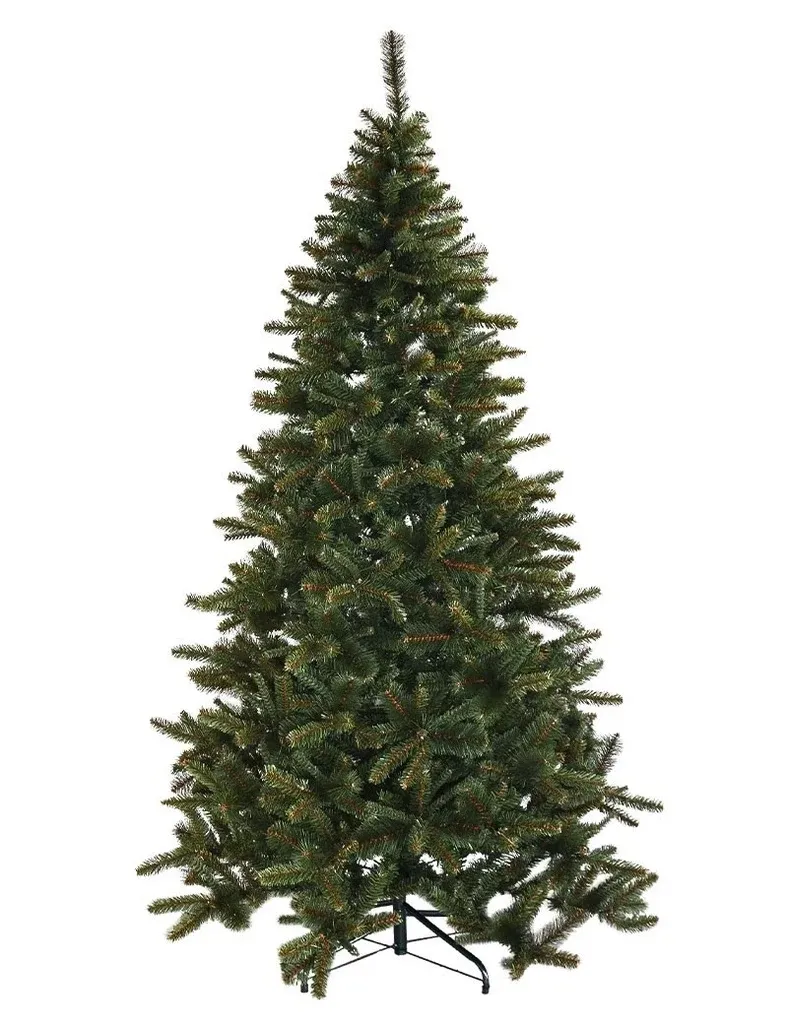 Sztuczna choinka 240 cm, świerk Carmen z igłami 2D