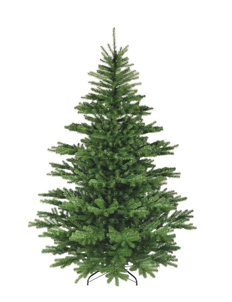 Sztuczna choinka 240 cm, świerk Naturalna z igłami 2D