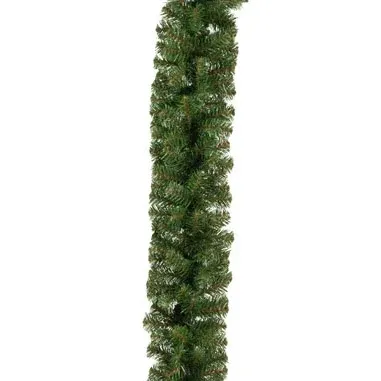 Sztuczna girlanda świąteczna 3D z igieł sosnowych 300 × 20 cm, zielona