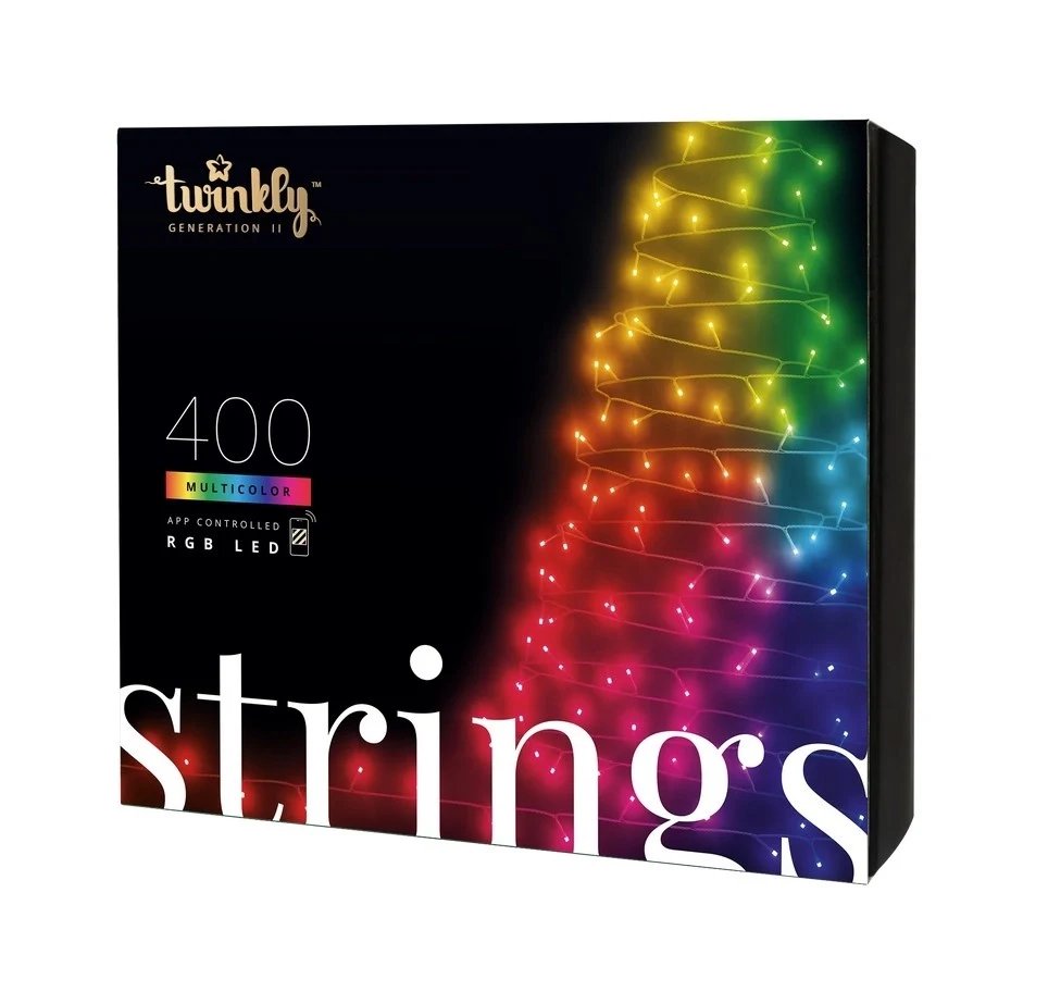 Łańcuch świetlny Twinkly, 400 LED RGB, 32 m