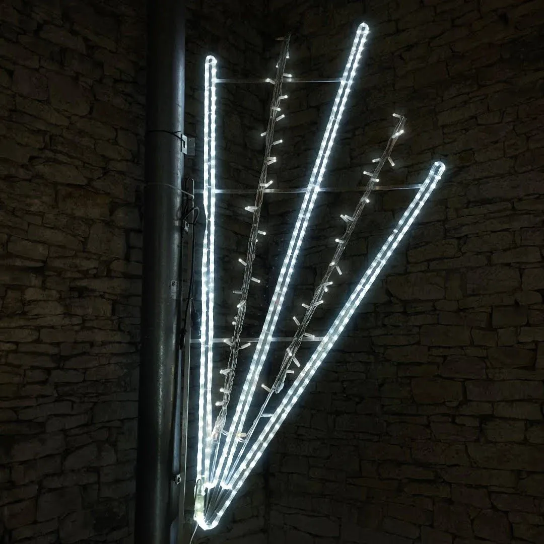 Motyw świetlny LED, 220 x 70 cm, led z lampą błyskową
