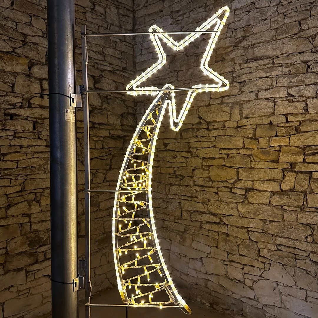 Motyw świetlny LED, 150 x 80 cm, lodowa biel