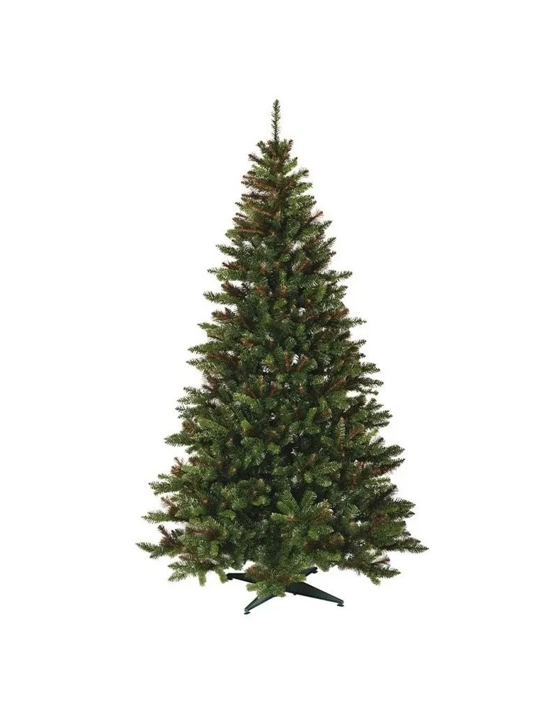 Sztuczna choinka 210 cm, świerk Carmen z igłami 2D