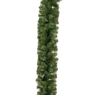 Sztuczna girlanda świąteczna 3D z igieł sosnowych 100 × 20 cm, zielona