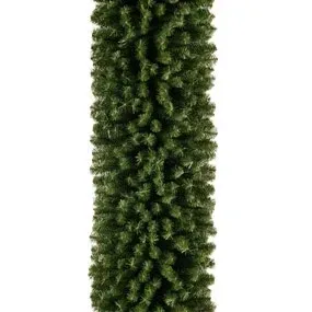 Sztuczna girlanda świąteczna 3D z igieł sosnowych 100 × 40 cm, zielona