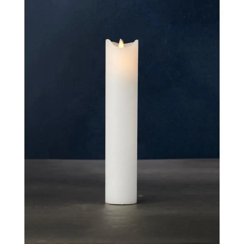 Świeca LED Sara, 25 cm, biała