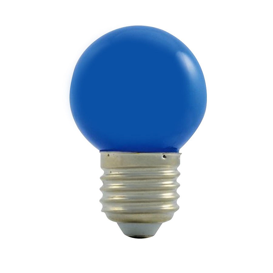 Żarówka LED, niebieska, gniazdo E27