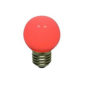 Żarówka LED, czerwona, gniazdo E27