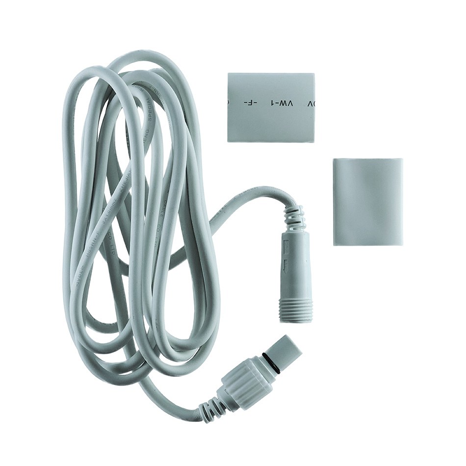 Przedłużacz Easy Fix 3 m, biały, IP44