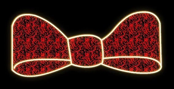 Easy Fix 2D LED – wstążka świetlna VI., 74 × 33 × 3 cm, ciepła biel, do zawieszenia, druk 3D