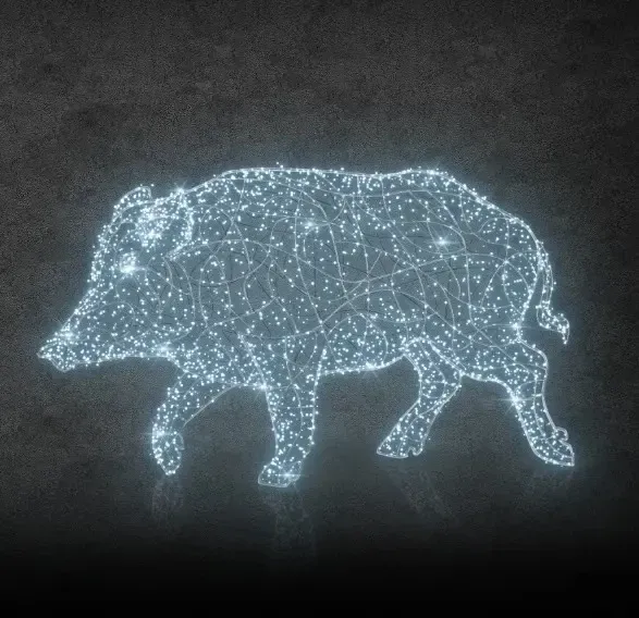 Selektor światła Eco Fix 3D LED, 90 cm, biel lodowa, aluminium