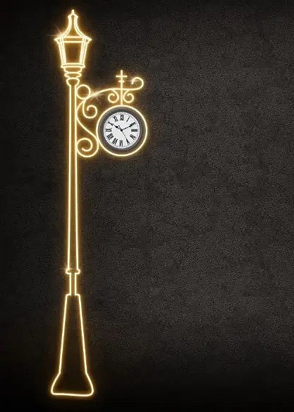 Lampa LED Eco Fix 2D, stojąca, druk 3D, aluminium