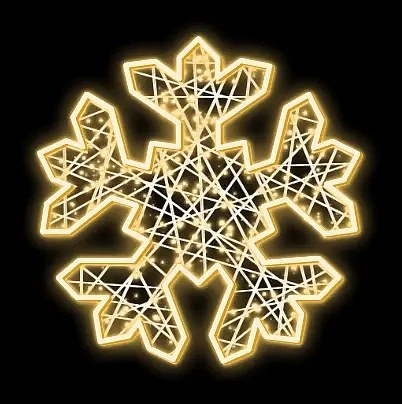 Reflektor LED 2D FB-I, wiszący, Ø 120 cm, ciepły biały, włókno szklane