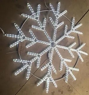 Reflektor LED Easy Fix 2D XX, Ø 145 cm, lodowobiały, wiszący, aluminium