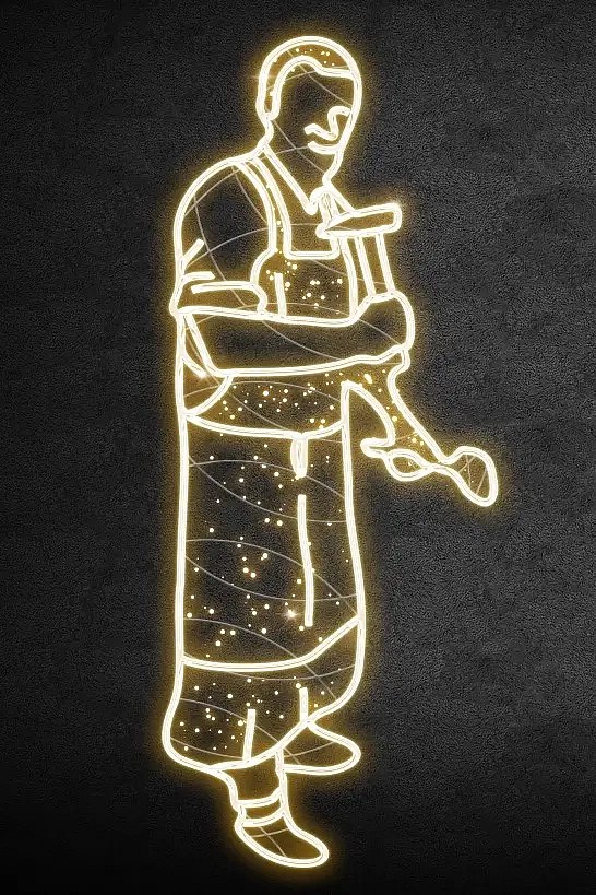 Kaseton LED Easy Fix 2D, 200 × 80 cm, ciepły biały, stojący, druk 3D