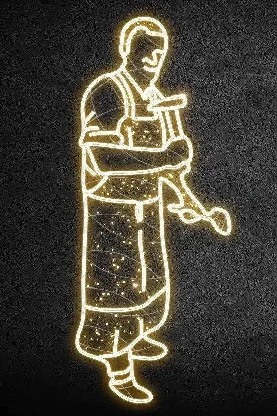 Kaseton LED Easy Fix 2D, 200 × 80 cm, ciepły biały, stojący, druk 3D
