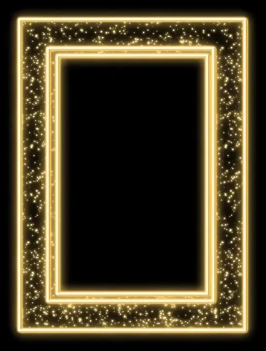 Ramka na zdjęcia 2D LED 160 × 220 cm, ciepła biel