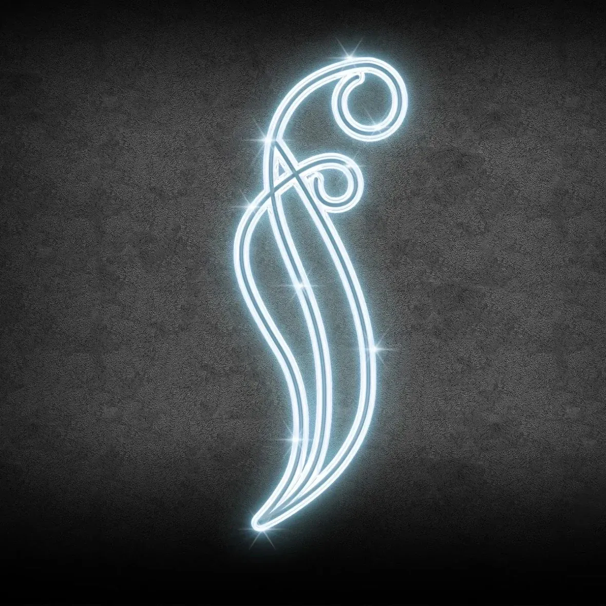 Motyw fali świetlnej LED Easy Fix 2D, 180 × 60 cm, chłodna biel z lampą błyskową, dekoracja do oświetlenia publicznego, aluminium