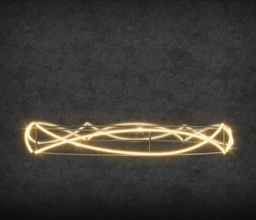 Lampka choinkowa LED, 480 x 60 x 480 cm, ciepła biel, 230 V, 205 W, 39,2 kg, wykonana z 4 części