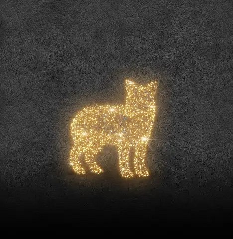 Eco Fix 2D LED Wolf Cub 130 cm, ciepła biel, aluminium