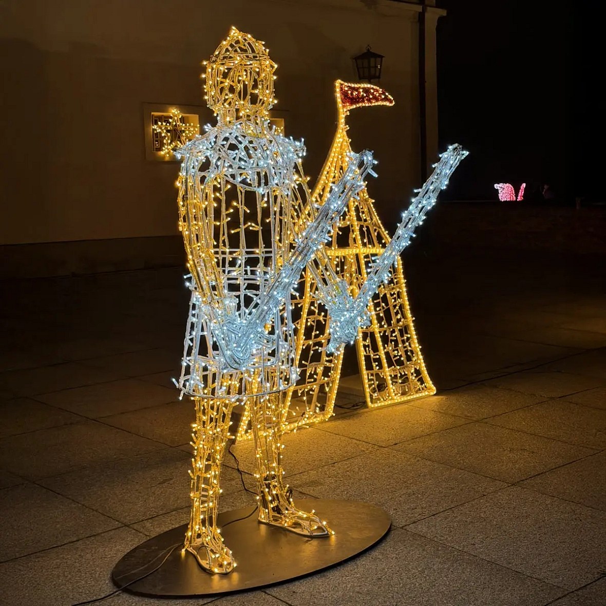 Eco Fix 3D LED Light Knight III, 220 cm, ciepła i lodowata biel, aluminium