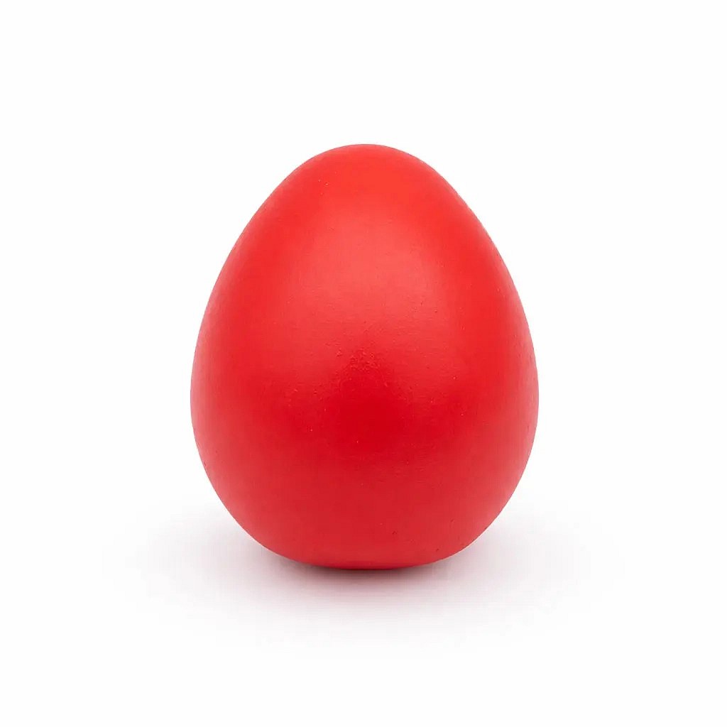 Dekoracja wielkanocna, 20 cm, czerwona, plastikowa, do użytku na zewnątrz