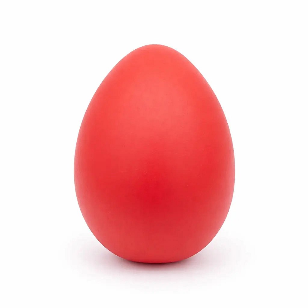 Dekoracja wielkanocna, 30 cm, czerwona, plastikowa, do użytku na zewnątrz