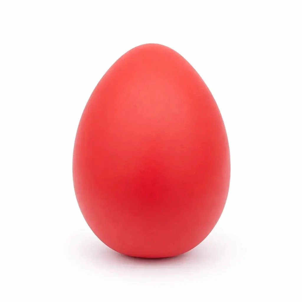 Dekoracja wielkanocna, 30 cm, czerwona, plastikowa, do użytku na zewnątrz