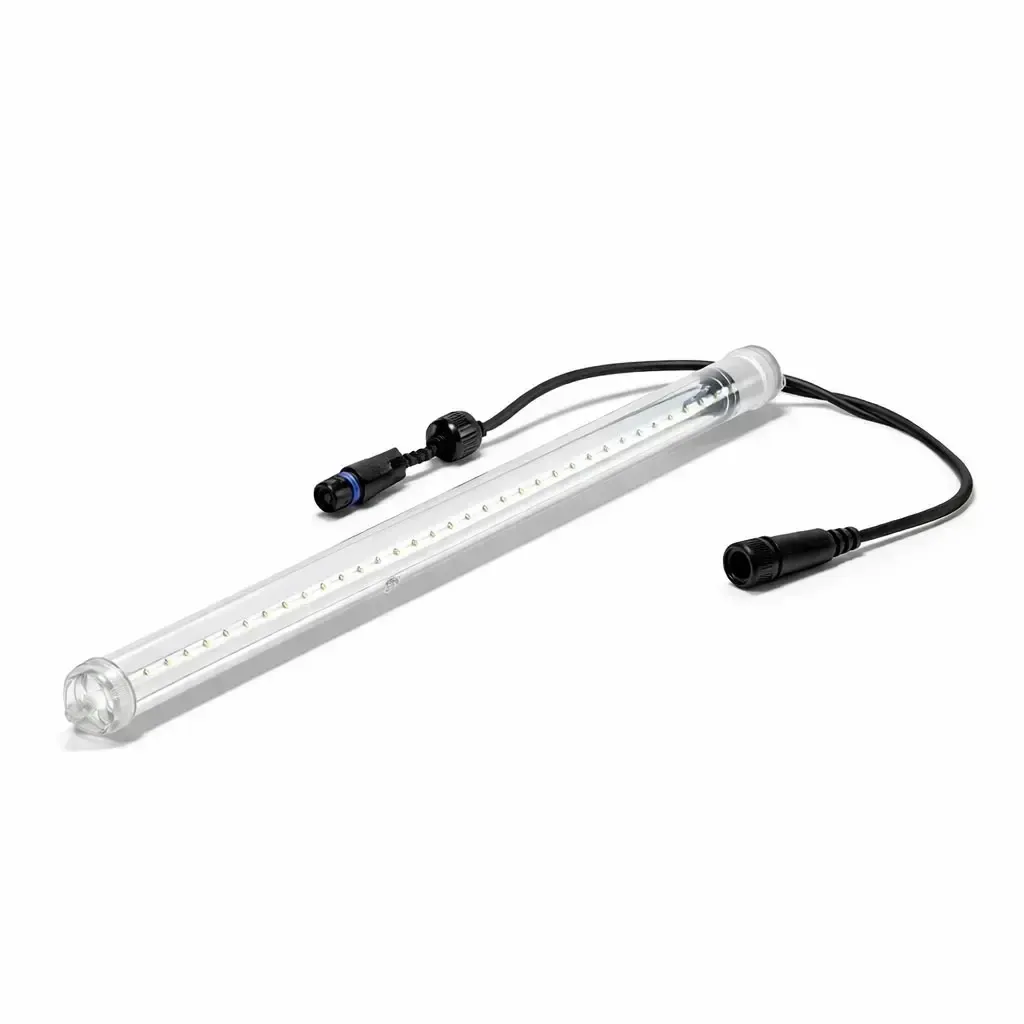 Easy Fix LED Snowfall 50 cm, lodowata biel, 60 diod LED, czarny kabel IP67, przedłużacz