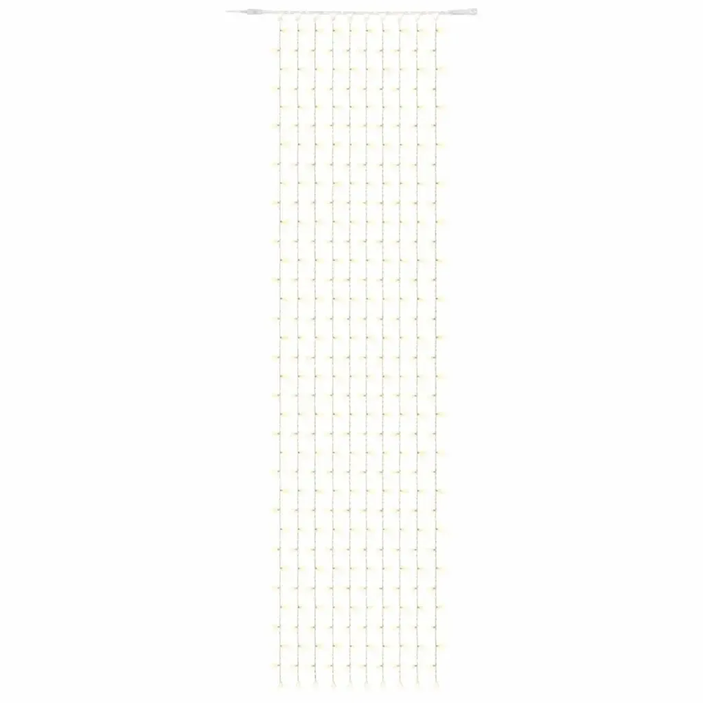 Easy Fix – zewnętrzna girlanda świetlna LED, 100 × 1200 cm, ciepła biel z efektem FLASH, 1200 diod, biały kabel, IP67, przedłużacz