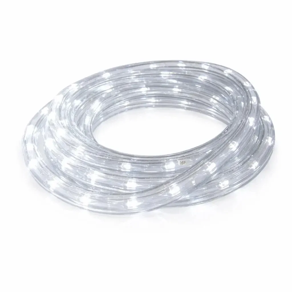 Wąż LED Easy Fix do zastosowań zewnętrznych, 1 m, biały lodowy, 30 diod, IP44, sprzedawany na metry