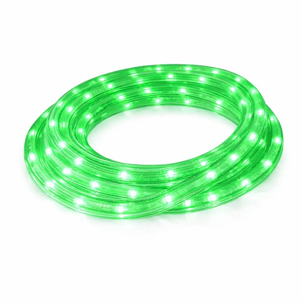 Wąż LED Easy Fix do zastosowań zewnętrznych, 1 m, zielony, 30 diod, IP44, sprzedawany na metry