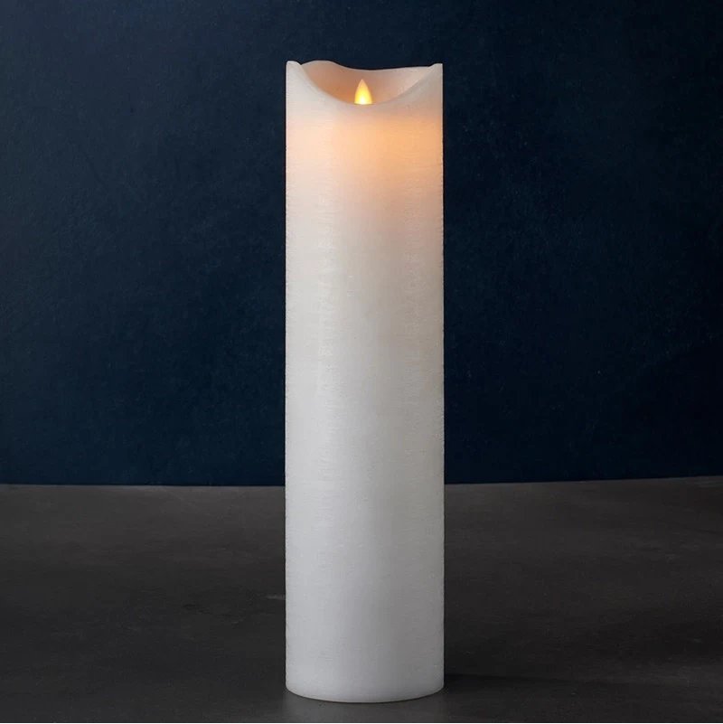 Świeca LED Sara exclusive, 40 cm, biała