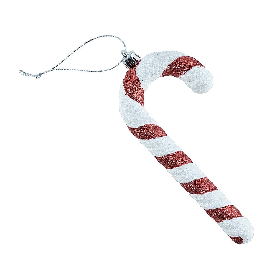 Kula z ornamentem świątecznym, 15 cm, plastikowa, IP44 na zewnątrz