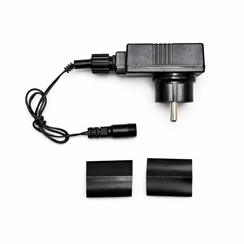Transformator HOBBY LINE 12 W czarny, IP44 zewnętrzny, z animacją