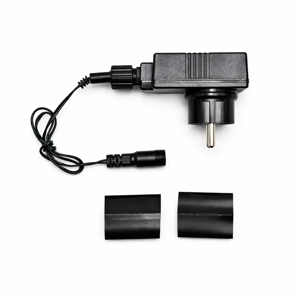 Transformator HOBBY LINE 12 W czarny, IP44 zewnętrzny, z animacją