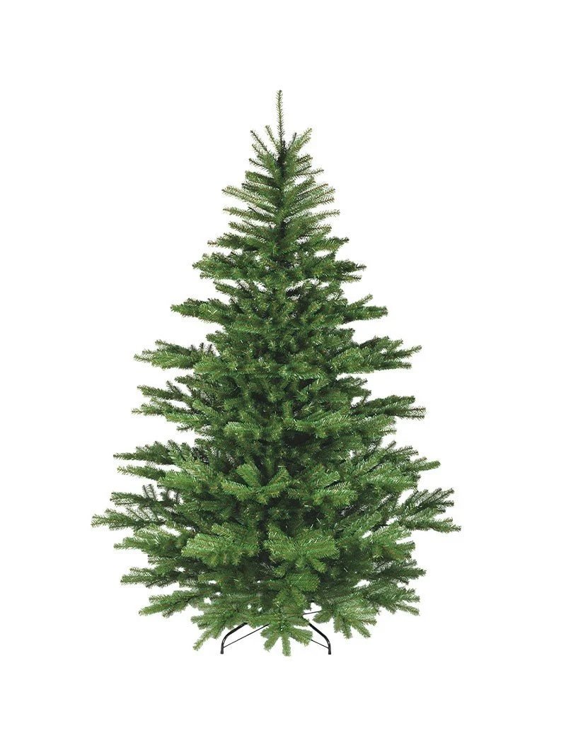Sztuczna choinka 180 cm, świerk Naturalna z igłami 2D