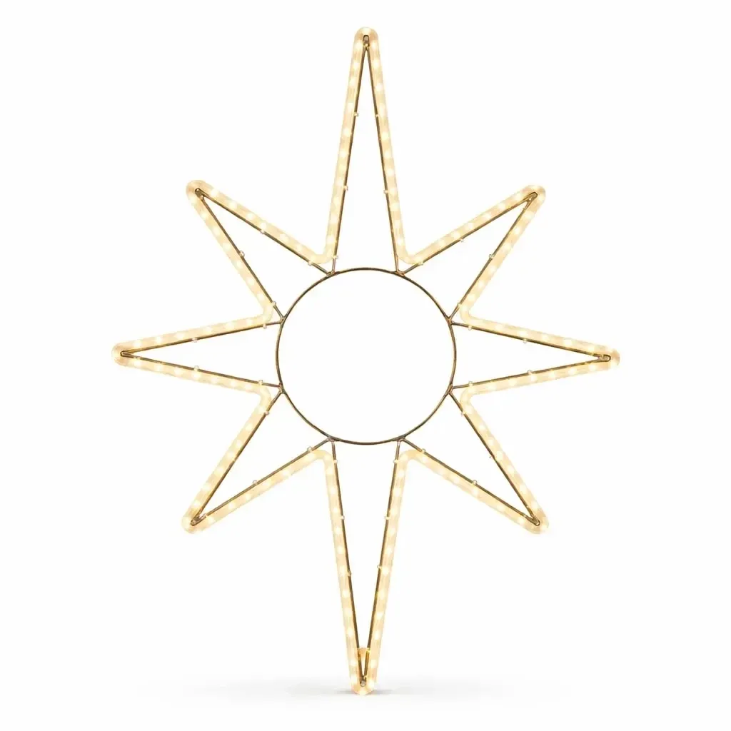 Easy Fix 2D LED Star Light X., 82 × 125 cm, ciepła biel, wisząca, aluminium