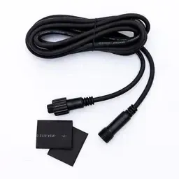 Przedłużacz Easy Fix 3 m czarny IP44
