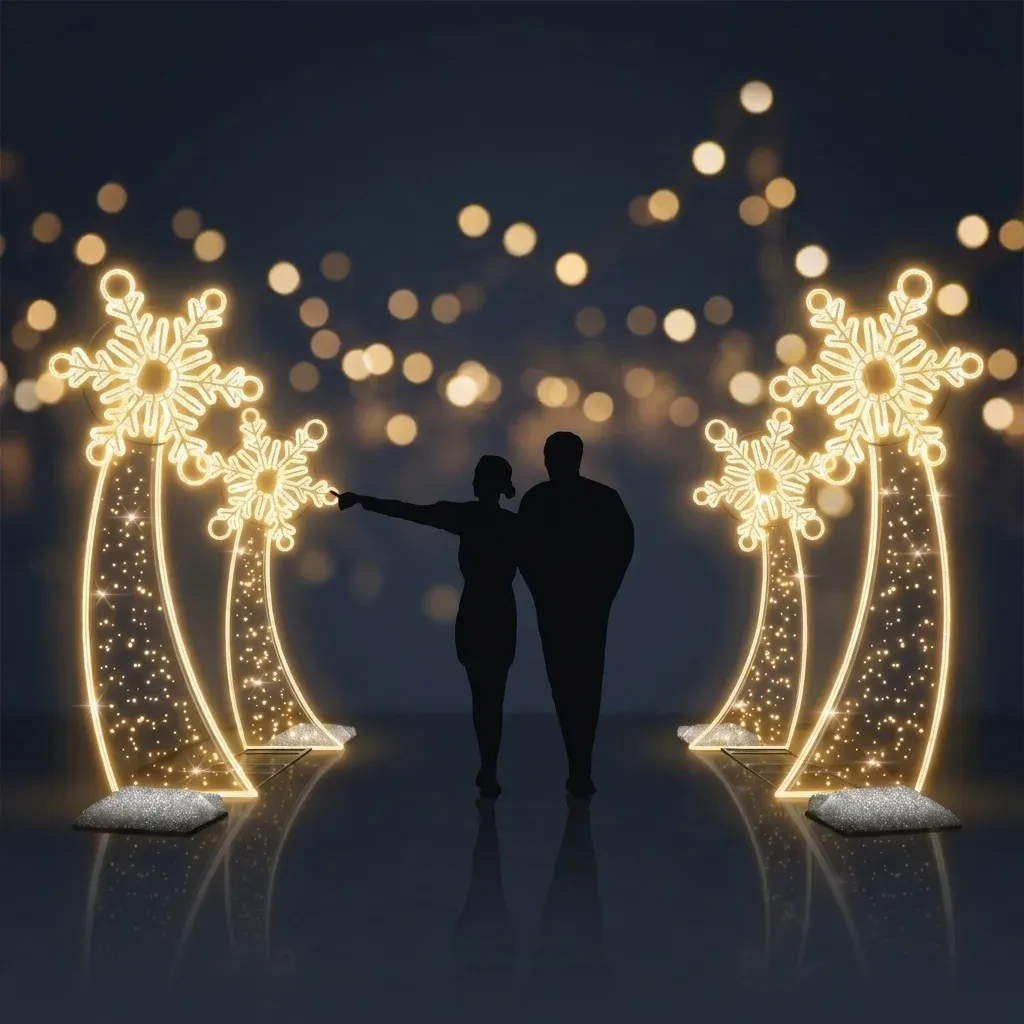 Kolumna oświetleniowa LED, jednoczęściowa 90 x 340 x 60 cm, ciepła biel, 230V, 70,1W, 50 kg, 12 części