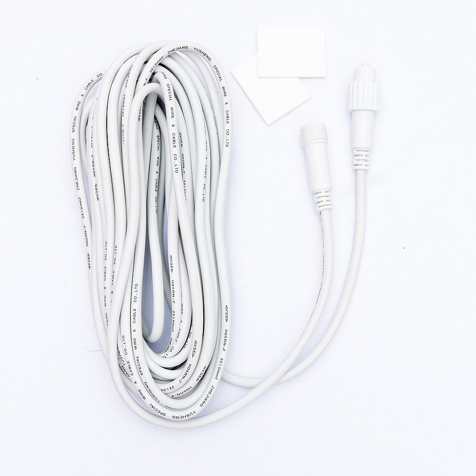 Przedłużacz Easy Fix 10 m, biały, IP67