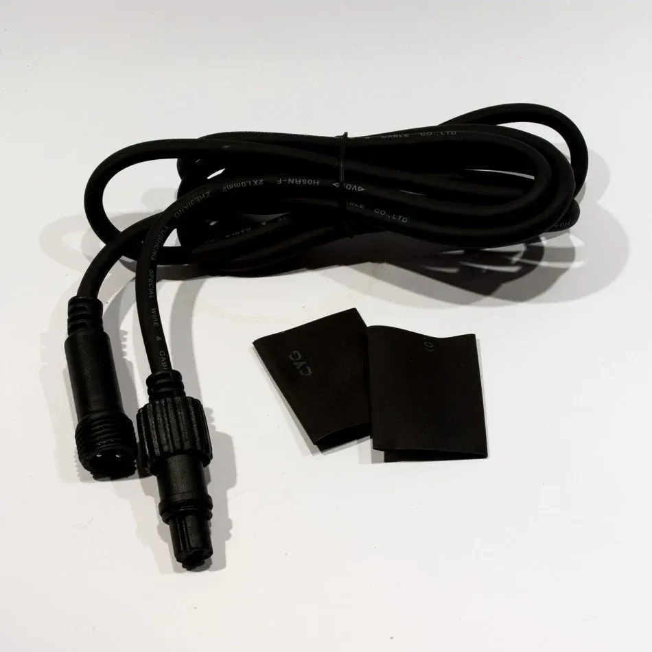 Przedłużacz Easy Fix 2 m, czarny, IP67