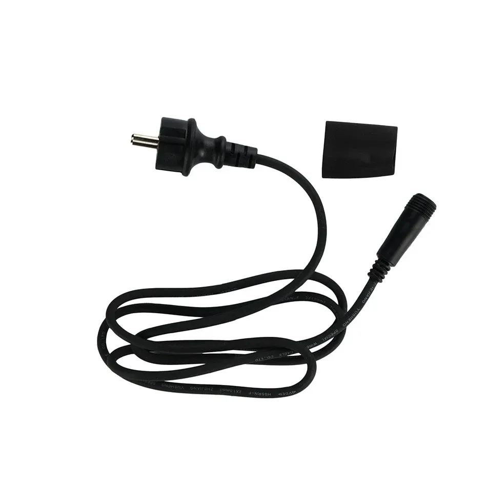 Kabel zasilający Easy Fix do zastosowań zewnętrznych, bez AC/DC, czarny, IP67, 150 cm